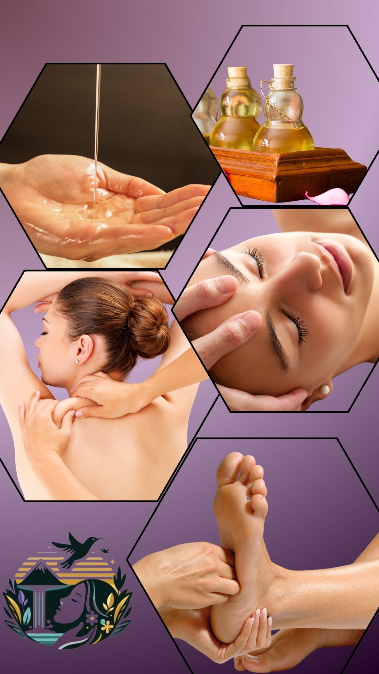 MASSAGE AUX HUILES ESSENTIELLES 1H20 minutes
