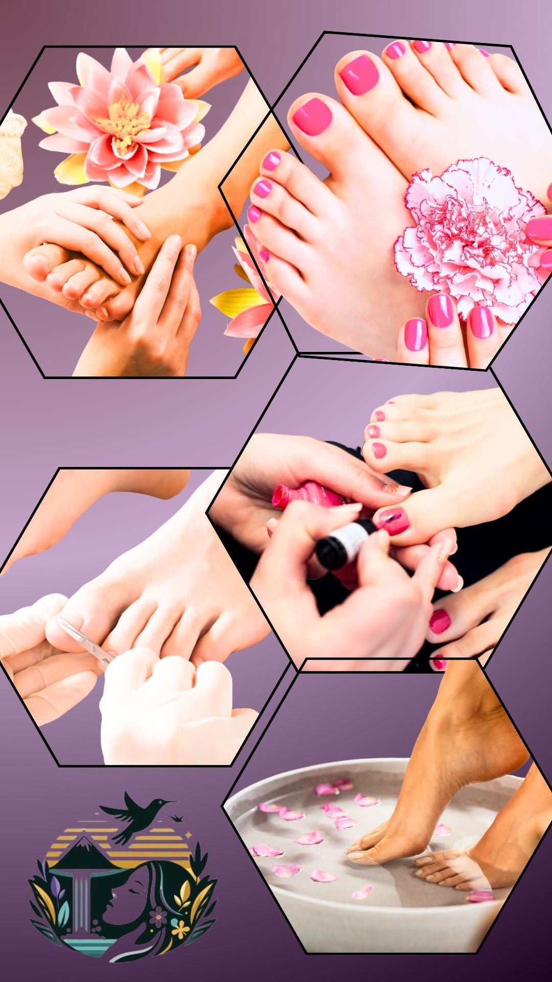PÉDICURE GEL ET VERNIS SEMI PERMANENT 1H00